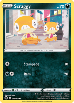 Scraggy #41 from Champion's Path