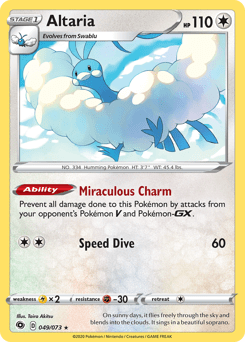 Altaria #49 from Champion's Path
