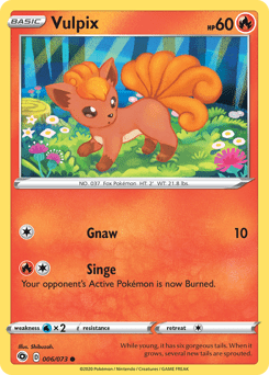 Vulpix #6 from Champion's Path