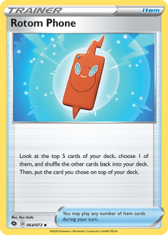 Rotom Phone #64 from Champion's Path