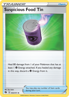 Suspicious Food Tin #66 from Champion's Path