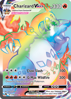 Charizard VMAX #74 from Champion's Path