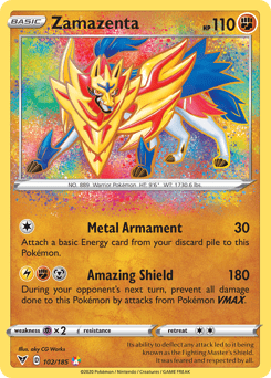 Zamazenta #102 from Vivid Voltage