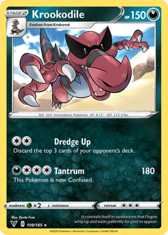 Krookodile #109 from Vivid Voltage