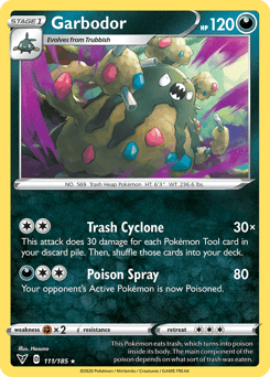 Garbodor #111 from Vivid Voltage