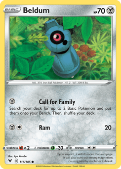 Beldum #116 from Vivid Voltage