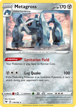 Metagross #118 from Vivid Voltage