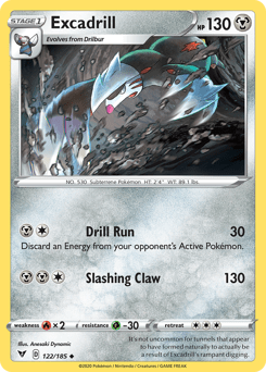 Excadrill #122 from Vivid Voltage