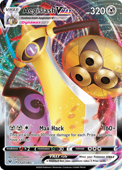 Aegislash VMAX #127 from Vivid Voltage