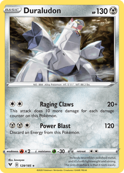 Duraludon #129 from Vivid Voltage