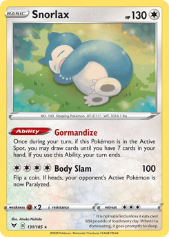 Snorlax #131 from Vivid Voltage