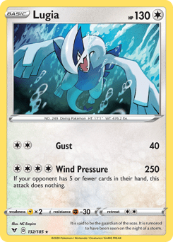 Lugia #132 from Vivid Voltage