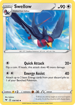 Swellow #134 from Vivid Voltage