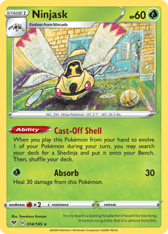 Ninjask #14 from Vivid Voltage