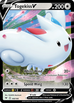 Togekiss V #140 from Vivid Voltage