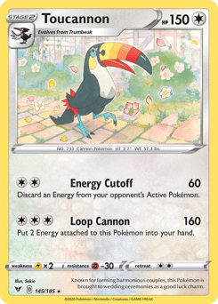 Toucannon #145 from Vivid Voltage
