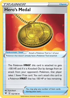 Hero's Medal #152 from Vivid Voltage