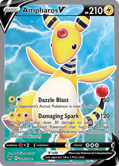 Ampharos V #171 from Vivid Voltage