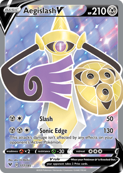 Aegislash V #177 from Vivid Voltage