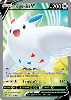 Togekiss V #178 from Vivid Voltage