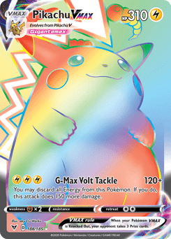 Pikachu VMAX #188 from Vivid Voltage