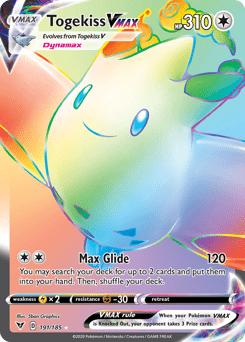 Togekiss VMAX #191 from Vivid Voltage