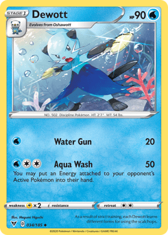 Dewott #34 from Vivid Voltage