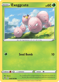 Exeggcute #4 from Vivid Voltage