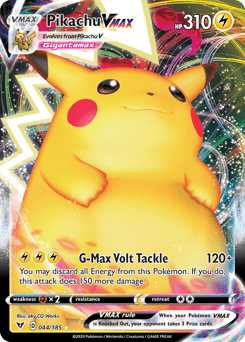 Pikachu VMAX #44 from Vivid Voltage
