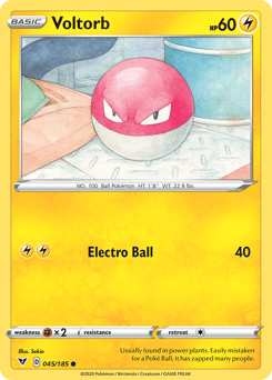 Voltorb #45 from Vivid Voltage