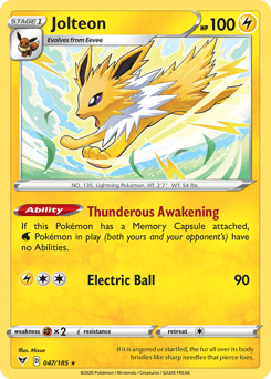 Jolteon #47 from Vivid Voltage