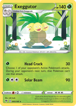Exeggutor #5 from Vivid Voltage