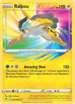 Raikou #50 from Vivid Voltage
