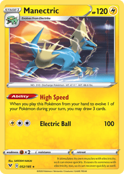 Manectric #52 from Vivid Voltage