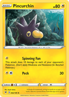 Pincurchin #62 from Vivid Voltage