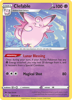 Clefable #64 from Vivid Voltage