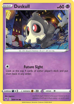 Duskull #69 from Vivid Voltage