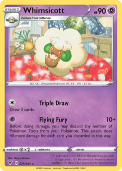 Whimsicott #76 from Vivid Voltage