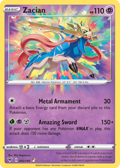 Zacian #82 from Vivid Voltage