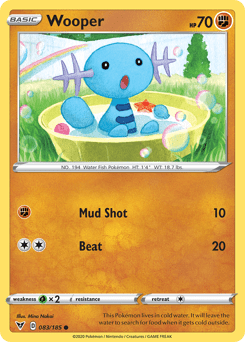 Wooper #83 from Vivid Voltage