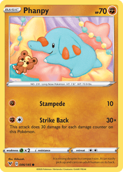 Phanpy #86 from Vivid Voltage