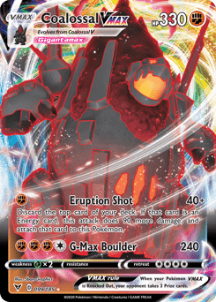 Coalossal VMAX #99 from Vivid Voltage