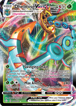 Dhelmise VMAX #10 from Shining Fates