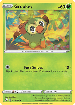 Grookey #11 from Shining Fates