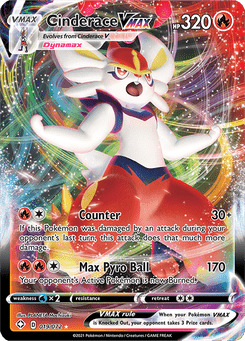 Cinderace VMAX #19 from Shining Fates