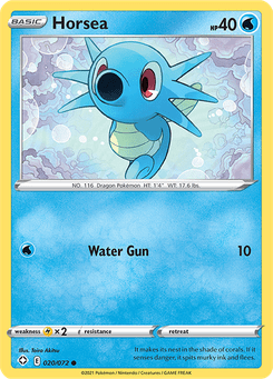 Horsea #20 from Shining Fates