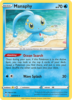 Manaphy #24 from Shining Fates