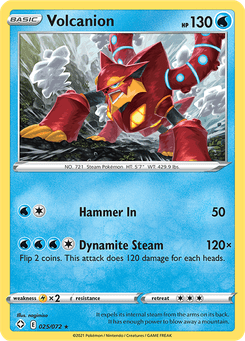 Volcanion #25 from Shining Fates