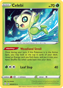 Celebi #3 from Shining Fates