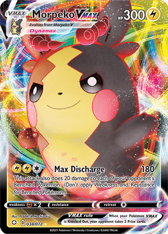 Morpeko VMAX #38 from Shining Fates